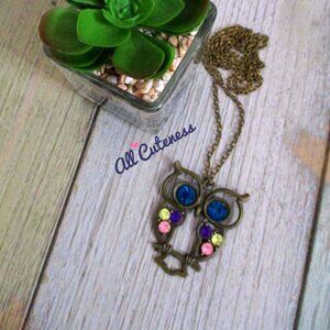 🎀 (NWOT) Owl Necklace